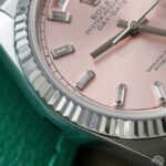 Rolex Day-Date 128236 Pink Dial Replica Watch Weight 158 Grams QF Factory 36mm - Image 7
