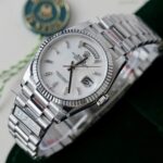 Rolex Day-Date 128236 MOP Dial Copies Watches Weight 158gram QF Factory 36mm - Image 3