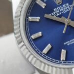 Rolex Day-Date 128236 Replica Watch Blue Dial Weight 158gram QF Factory 36mm - Image 8