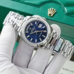 Rolex Day-Date 128236 Replica Watch Blue Dial Weight 158gram QF Factory 36mm - Image 3