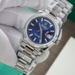 Rolex Day-Date 128236 Replica Watch Blue Dial Weight 158gram QF Factory 36mm - Image 4