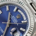 Rolex Day-Date 128236 Replica Watch Blue Dial Weight 158gram QF Factory 36mm - Image 7