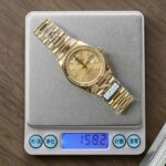 Rolex Day-Date 128238 Replica Watch Yellow Dial Weight 158gram QF Factory 36mm - Image 2