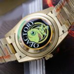 Rolex Day-Date 128238 Best Replica Watch Dial Green Ombre Weight 158 Grams QF Factory 36mm - Image 8