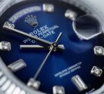 Rolex Day-Date 128239 Replica Watches Blue Ombre Dial Weight ~157 Grams QF Factory 36mm - Image 5