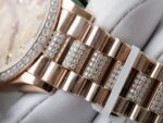 Rolex Day-Date 128395TBR Refined 18K Gold Wrapped & Moissanite Diamonds Best Replicas 36mm - Image 8