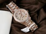 Rolex Day-Date 128395TBR Refined 18K Gold Wrapped & Moissanite Diamonds Best Replicas 36mm - Image 2