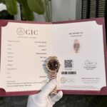 Rolex Replica Watch Day-Date 228235 Gold Wrapped Chocolate Dial GM Factory 40mm