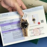 Rolex Best Replica Watch Day-Date 228235 Eisenkiesel Dial 18K Gold Wrapped GMF 40mm - Image 3