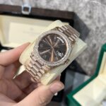 Rolex Day-Date 228235 Replica Watch Refined With Moissanite Diamonds 40mm - Image 3