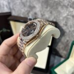 Rolex Day-Date 228235 Replica Watch Refined With Moissanite Diamonds 40mm - Image 4