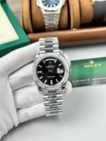 Rolex Day-Date 228236 Replica Wathc Weight 167gr Black Dial GM Factory 40mm