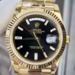 Rolex Day-Date 228238 Replica 11 Watch Black Dial GM Factory 40mm - Image 4