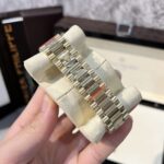 Rolex Day-Date 228238 Replica Watch Black Dial Refined Moissanite Diamond 40mm - Image 5