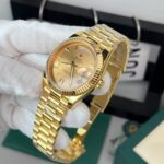 Rolex Day-Date Gold Wrapped Replica Watch Champagne Gold Dial GM V2 40mm - Image 2