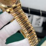Rolex Day-Date Gold Wrapped Replica Watch Champagne Gold Dial GM V2 40mm - Image 3