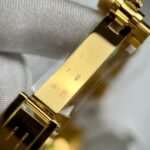 Rolex Day-Date Gold Wrapped Replica Watch With Moissanite Diamonds GM V2 40mm - Image 8