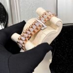 Rolex Day-Date Replica Watch Gold Wrapped Moissanite Diamonds Hong Kong 36mm - Image 11