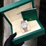 Rolex Day-Date Replica Watch Gold Wrapped Moissanite Diamonds Hong Kong 36mm - Image 8