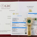 Rolex Day-Date Replica Watch Gold Wrapped + Moissanite Diamonds Weight 173 Gram 40mm