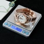 Rolex Day-Date Custom Rose Gold Wrapped + Dial Moissanite Diamonds 40mm - Image 2