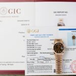 Rolex Day-Date Imitation Watches 18K Gold Wrapped Chocolate Dial 36mm