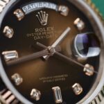 Rolex Day-Date Imitation Watches 18K Gold Wrapped Chocolate Dial 36mm - Image 3