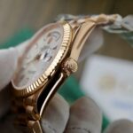 Rolex Day-Date Dial Mother Of Pearl Best Replica Watch Custom Gold Wrapped 36mm - Image 8