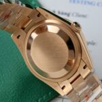 Rolex Day-Date Dial Mother Of Pearl Best Replica Watch Custom Gold Wrapped 36mm - Image 9