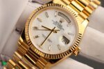Rolex Day-Date Replica Watch Dial Mother Of Pearl Custom Gold Wrapped 36mm - Image 6