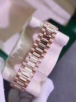 Rolex Day-Date Copies Watches Moissanite Diamonds + 18K Gold Wrapped Custom GM Factory 40mm - Image 11