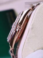 Rolex Day-Date Copies Watches Moissanite Diamonds + 18K Gold Wrapped Custom GM Factory 40mm - Image 9