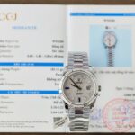 Rolex Day-Date Knock Off Watches Full Moissanite Dial Custom GM Factory 40mm