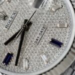 Rolex Day-Date Knock Off Watches Full Moissanite Dial Custom GM Factory 40mm - Image 5
