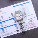 Rolex Day-Date Best Copies Watch Meteorite Wial Custom Diamonds Moissanite Baguette 40mm