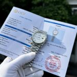 Rolex Day-Date Replica Watch Custom Mother Of Pearl & Moissanite Diamonds Baguetee 40mm