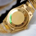 Rolex Day-Date Dial Green Copies Watch Weight 160gram Custom Gold Wrapped 36mm - Image 8
