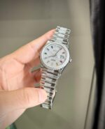 Rolex Day-Date Best Replica Watch Custom Moissanite Diamonds 36mm - Image 4