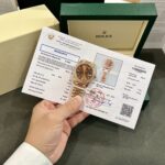 Rolex Fake Watch Day-Date Dial Chocolate Moissanite Diamonds Custom 40mm