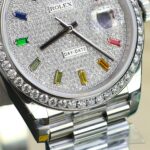 Rolex Day-Date Best Copies Watch Custom Diamonds Moissanite GM Factory 40mm - Image 9