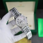Rolex Day-Date Best Copies Watch Custom Diamonds Moissanite GM Factory 40mm - Image 3