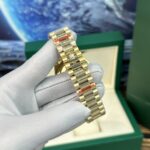 Rolex Day-Date Super Fake Watch Mother-Of-Pearl Dial With Diamonds BP Factory 40mm - Image 6