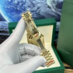 Rolex Day-Date Super Fake Watch Mother-Of-Pearl Dial With Diamonds BP Factory 40mm - Image 5