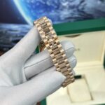 Rolex Fake Watch Day-Date Rose Gold Lava Dial BP Factory 40mm - Image 6