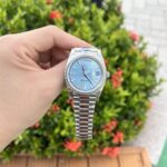 Rolex Day-Date Replica Watch Ice Blue Dial GS Factory 40mm