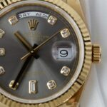 Rolex Day-Date M128238 Replica Watch Gray Dial Weight 159Gram QF Factory 36mm - Image 7
