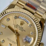 Rolex Day-Date M128238 Copies Watch Yellow Dial Weight 159Gram QF Factory 36mm - Image 5
