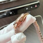 Rolex Day-Date Dial Chocolate Copies Watch 18K Gold Wrapped Weight 186Gram QF 40mm - Image 6