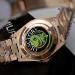 Rolex Day-Date Pink Sundust Dial Replica Watches Weight 186 Grams QF Factory 40mm - Image 7