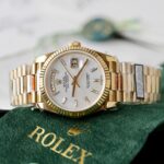 Rolex Day-Date MOP Dial Imitation Watches Weight 159 Grams QF Factory 36mm - Image 4